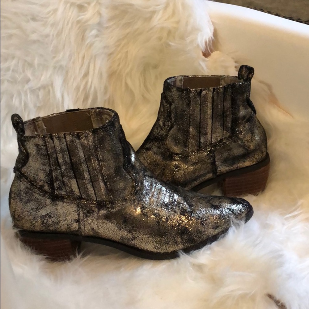 Band of Gypsies Metallic Western Boots